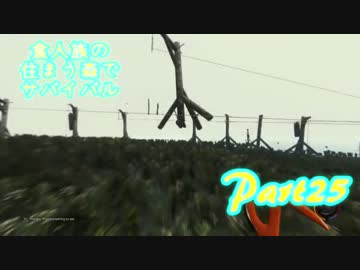 【実況】食人族の住まう森でサバイバル【The Forest】part25