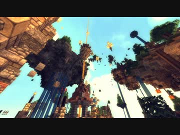 【minecraft】水と共にある街を目指す建築craft part6【ゆっくり実況】