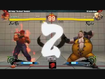 TGS2014 ウル4エキシビション ウメハラ vs JustinWong 5本先取 part1