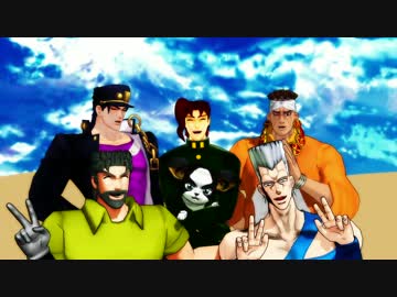 【MMD】花京院典明は透けていたい【ジョジョ】