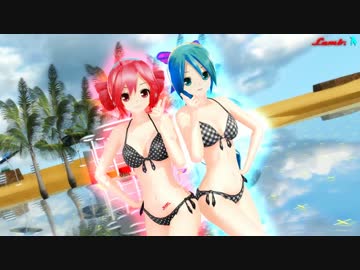 【MMD】Lat式改変ミク・テト 『Lamb.』