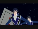 【MMD】宗像礼司と伏見猿比古で「GLIDE」【K】