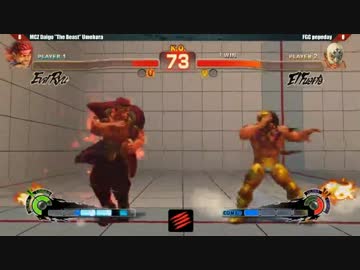 TGS2014 ウル4日本大会 TOP8 A代表ウメハラ vs B代表ぺぺだい 2014.9.21