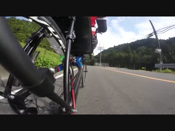 金剛山リカンベント自転車でヒルクライム