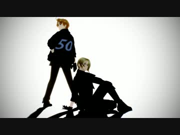 【APヘタリアMMD】疑心暗鬼【メタボと髭】