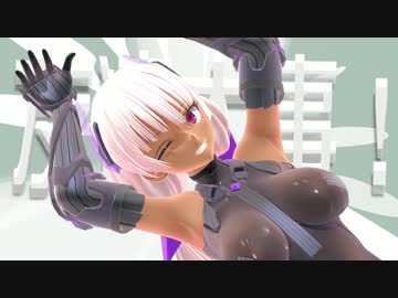 【MMD】褐色アンジェラさんでようかい体操第一
