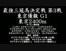 三冠馬/二冠馬 18頭最強決定戦 第3戦 東京2400m 東京優駿 日本ダービー