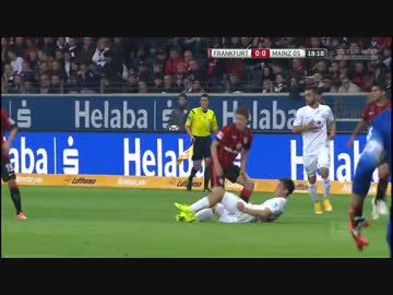 乾、長谷部フランクフルト　×　怪物岡崎くんマインツ