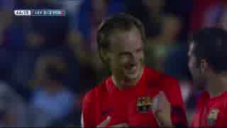 Amazing goal of Rakitic