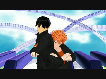 【MMDハイキュー】烏野８人で「メランコリック」