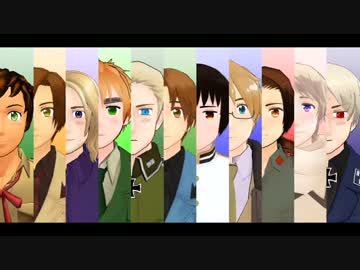 【APヘタリアMMD】そうだ！キャンプに行こう！【グダグダ寸劇】