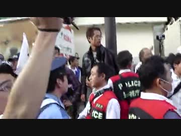 2014.09.23 日韓断交デモ in 六本木　前半