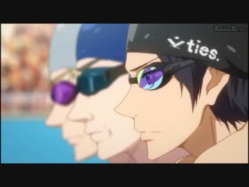 【HD】Free!ES 13話のEDに中毒になる動画