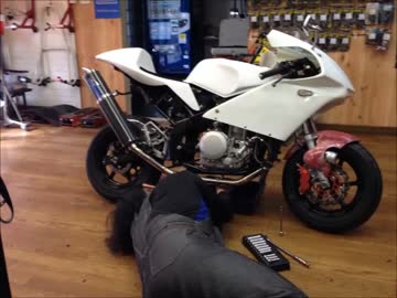 自宅療養中暇だからド素人がバイクいじってみたよ！