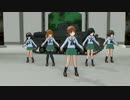 【MMD】あんこうチームに No Life Queen を躍らせてみた