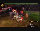 【MH4】テオ・テスカトル　Lv100　弓×棍　2'45"56
