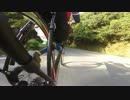 金剛山下り　（リカンベント自転車）