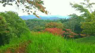 秋一歩手前の山頂からの景色【4K UltraHD】