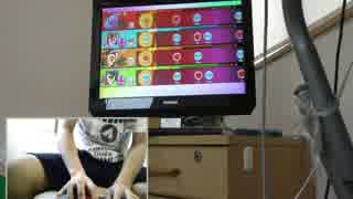 【太鼓の達人】おにむずクワトロプレイ　クワトロフルコン（見た目詐欺
