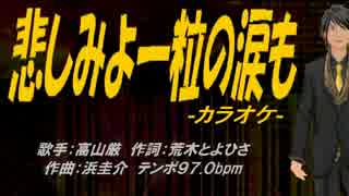 【ニコカラ】悲しみよ一粒の涙も【off vocal】