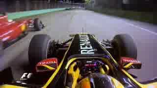 [F1] シンガポールGP クビサのオーバーテイクショー