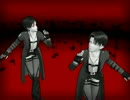 【進撃のMMD】リヴァイ兵長とエレンで結ンデ開イテ羅刹ト骸