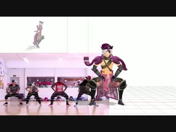 【MMD戦国BASARA】Bottlez - モーションテスト