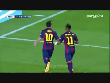 2014-15　FC Barcelona vs Granada CF