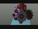 3DCGのお花