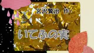 宮沢賢治　作「いてふの実」