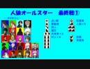 【人狼オールスター】最終戦①