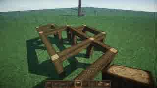 【Minecraft】緩やかに幻想建築Vol.1_田舎町レへネ-pt9-4【女実況】