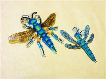 プラバンでジガバチ作ってみた