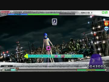 【Project DIVA Arcade　FT】 BLACK★ROCK SHOOTER　EXTREME　PERFECT 【裸イト布教用】