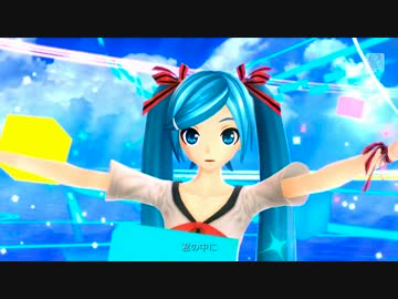 【ProjectDIVA F2nd】積乱雲グラフィティ　PV