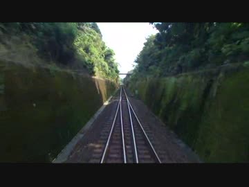 【前面展望】浮鞭ー佐賀公園【土佐くろしお鉄道･中村線】