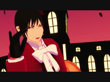 【MMD鬼徹】鬼灯様と白澤様でハロウィン骸骨楽団とリリア