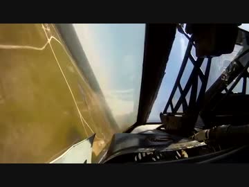 A-10　コックピット　一応30mmも撃ちます