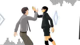 【MMDHQ!!】変人+及川でJust Be Friends