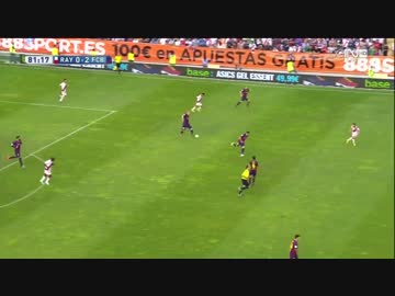 【La Liga 14/15  第7節】ラージョ・バジェカーノvsバルセロナ