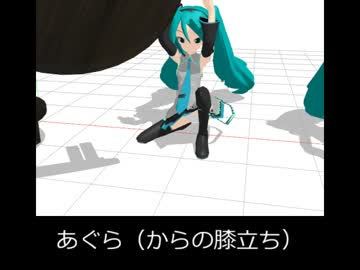 【MMD】ちゃぶ台返しモーション集