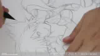 【KINGDOM HEARTS -HD 2.5 ReMIX-】イラスト完成までの道：メイキングムービー