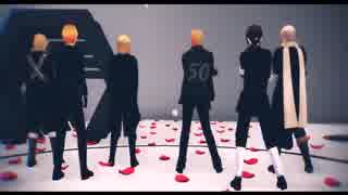 【APヘタリアMMD】連合でLive For The Night！