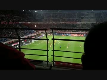 【転載】本田フリーキック（キエーヴォ戦）【観客席視点】