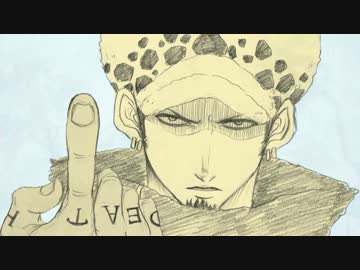 【手書きワンピ】PUNK HAZARD HERO【ロー誕】