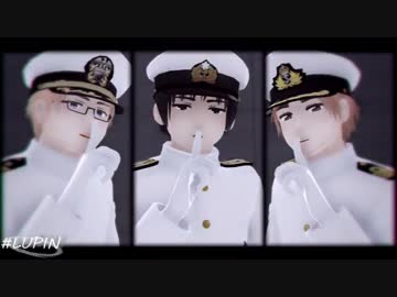 【APヘタリアMMD】LUPINとStrike Enemy【日英米尼】