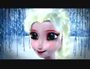 【CGメイキング】雪だるまじゃなくて、エルサを作ってみた【Cinema4D】