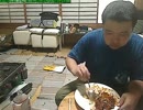 こうきゃの飯配信(2014.10.5)ビーフストロガノフ 食事編
