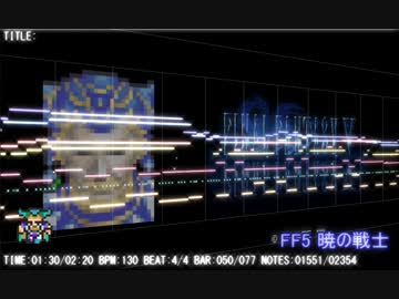 【MIDI】FF5 暁の戦士(修正版)【耳コピ】