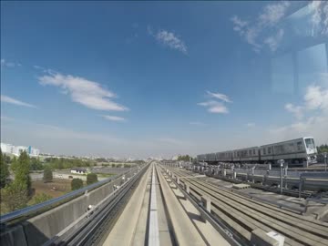 日暮里・舎人ライナーtimelapse